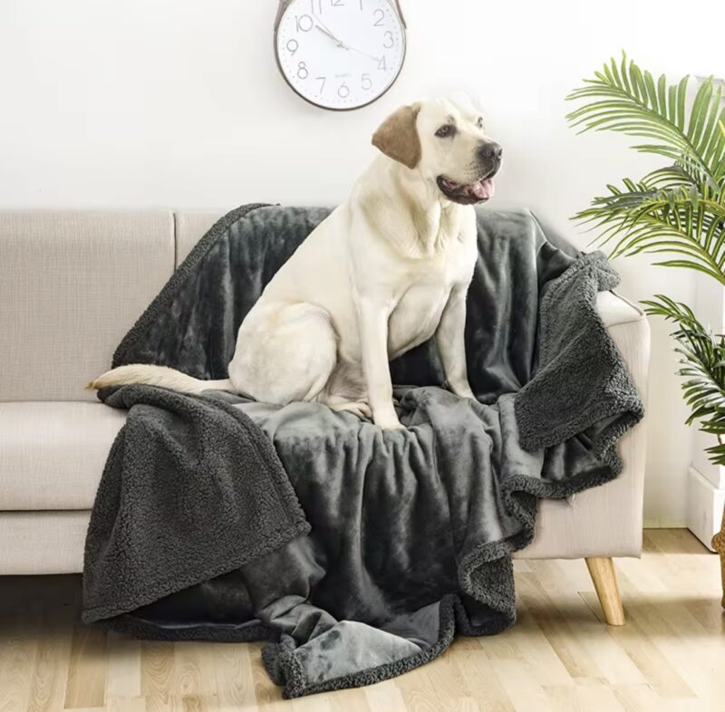 Pee Proof and Waterproof Comfortable Pet Blanket