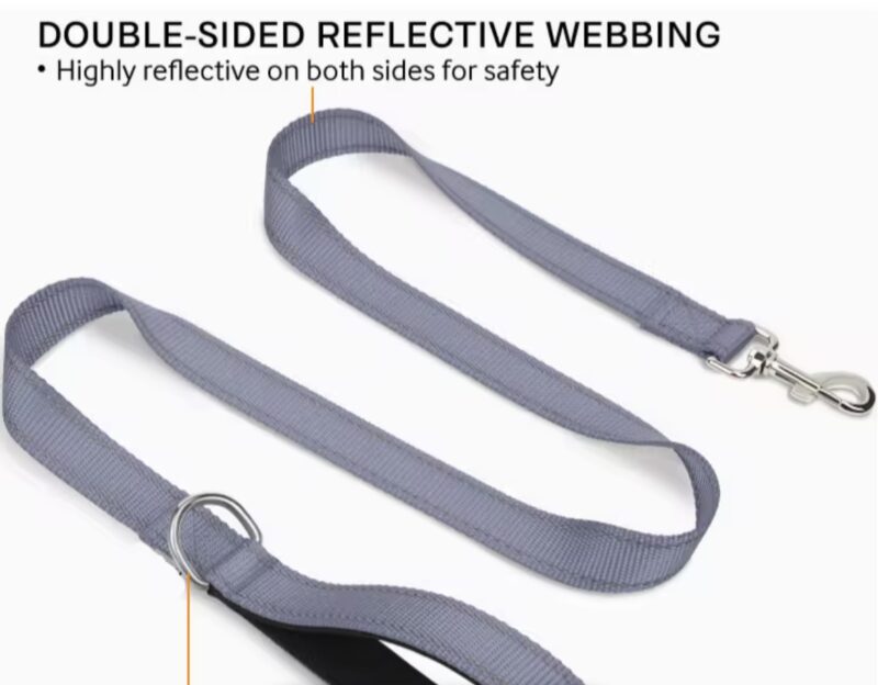 Durable Reflective Dog Leash - Image 2