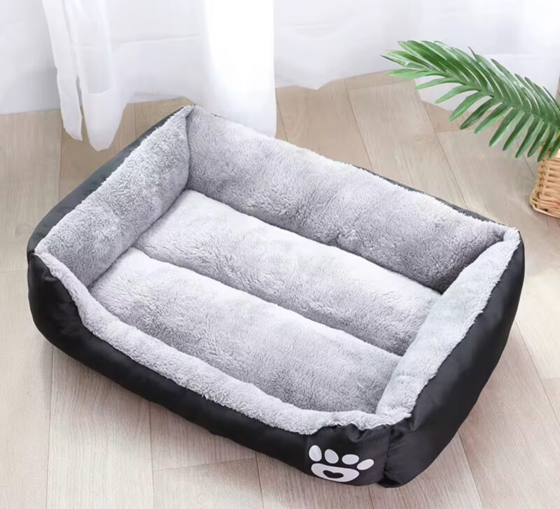 Soft and Luxurious Rectangular Dog Bed - Image 2