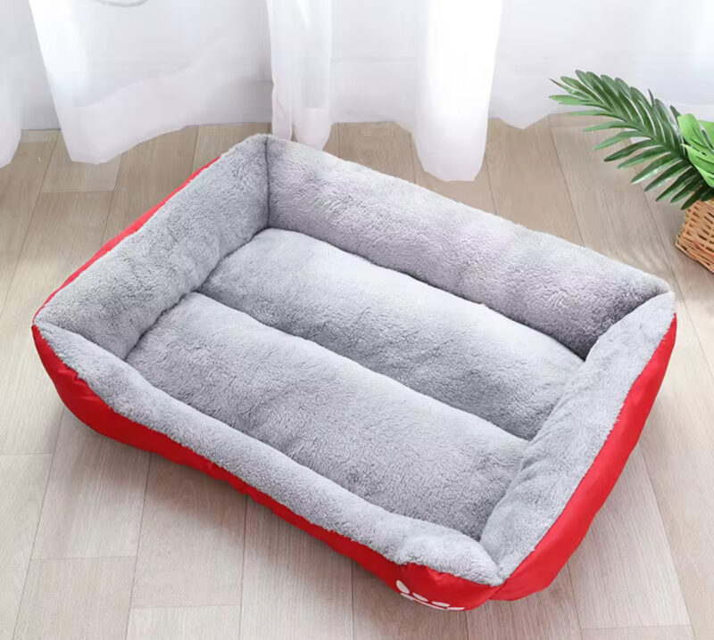 Soft and Luxurious Rectangular Dog Bed - Image 4